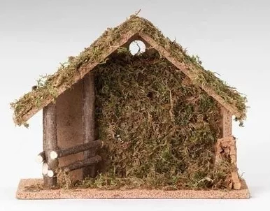 10" Italian Stable for 5" Scale Figurines - Fontanini