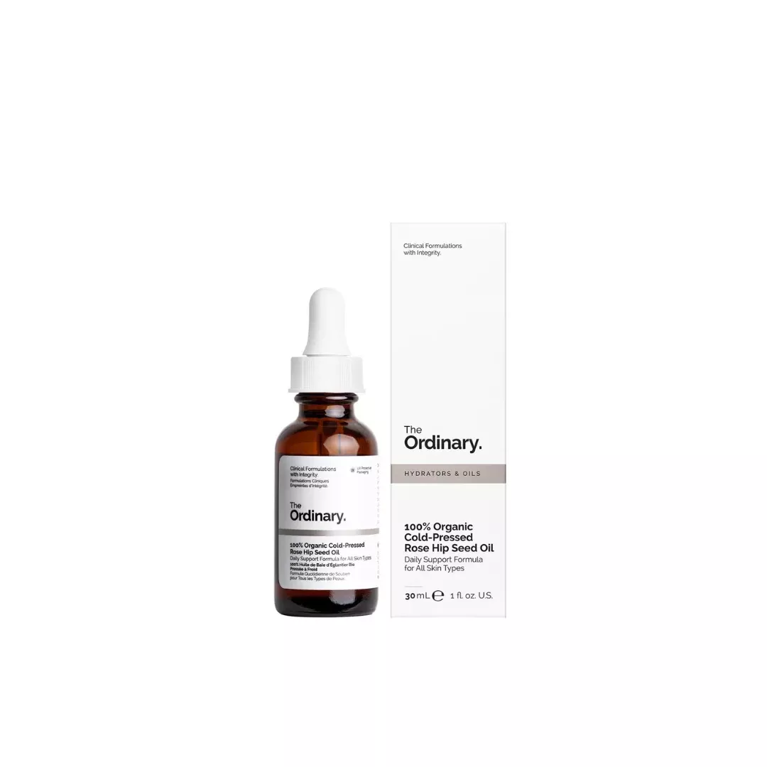 100% Organic Cold-Pressed Rose Hip Seed Oil