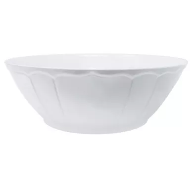 12.5 in. Salad Bowl Terra White by Le Cadeaux