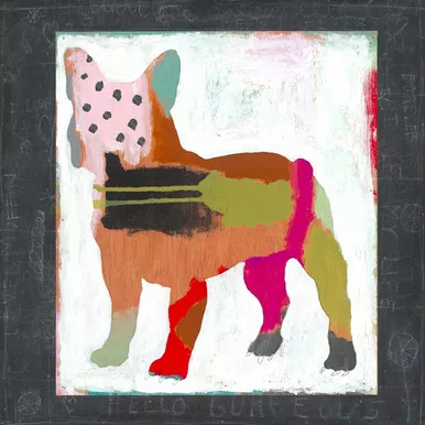 12" x 12" Mae Mae Small Print by Sugarboo Designs