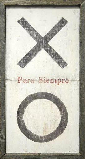 14" x 26" XO Para Siempre Art Print by Sugarboo Designs