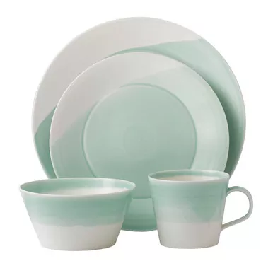 1815 Green 4-Piece Set by Royal Doulton