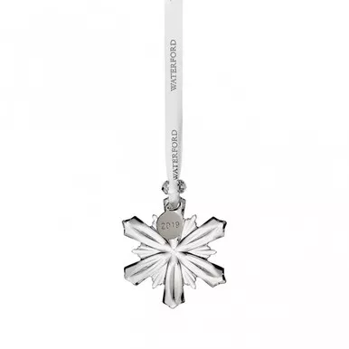 2019 Mini Snowflake Ornament by Waterford