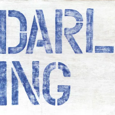 24" x 24" Darling Art Print by Sugarboo Designs