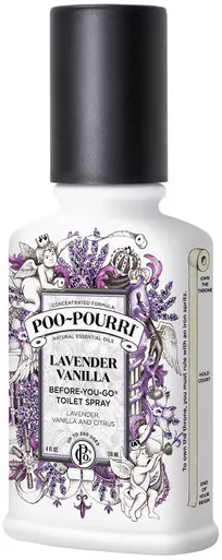 4 oz. Lavender Vanilla Poo-Pourri Bathroom Spray 1