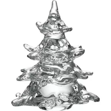 8" Decorative Glass Vermont Evergreen Tree by Simon Pearce