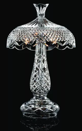 Achill 23" All Crystal Lamp by Waterford