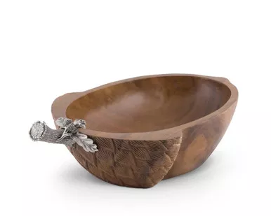 Acorn Rustic Nut Bowl - Large by Vagabond House