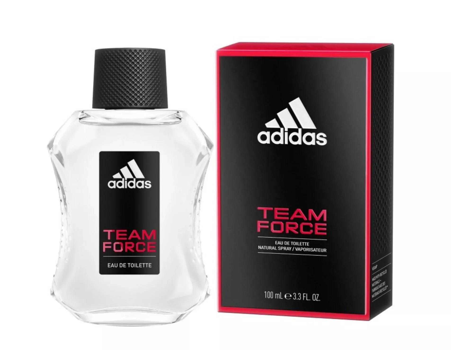 Adidas Team Force Eau de Toilette 3.4 oz 100 ml