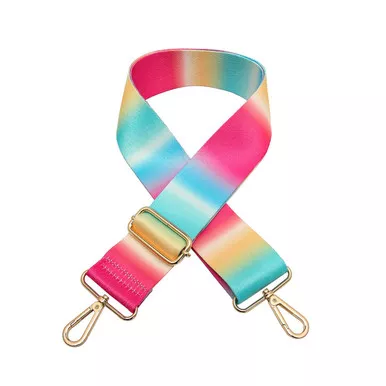 Adjustable Guitar Strap In Tie Dye 2 by Jen & Co.