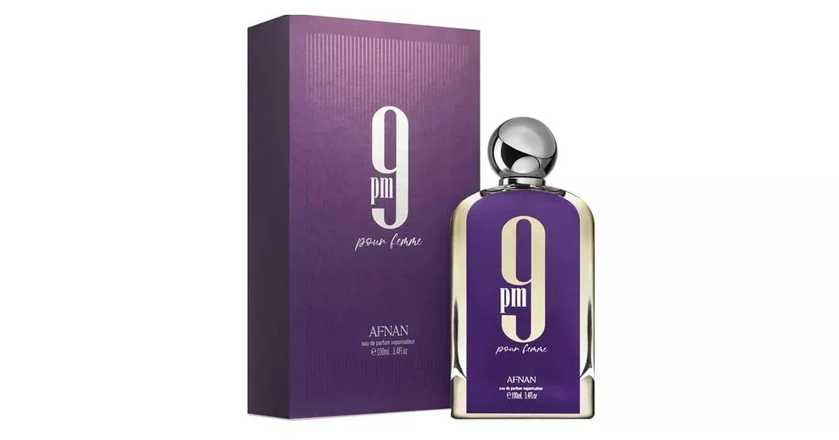 Afnan 9 PM Pour Femme Eau de Parfum – 3.4 oz / 100 ml