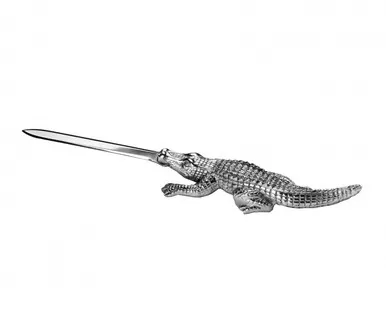 Alligator Letter Opener by Arthur Court