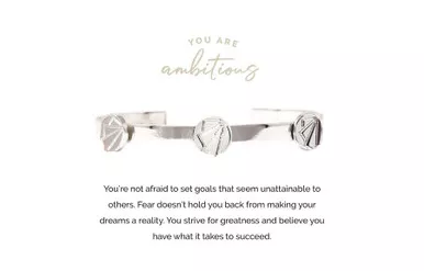 Ambitious Sky Silver Stacker by Pieces of Me
