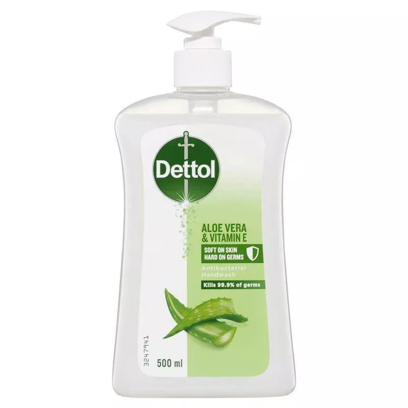 Antibacterial Liquid Hand Wash Pump Aloe Vera