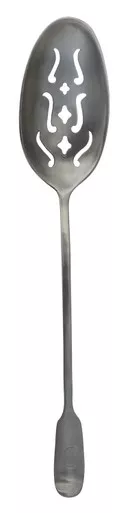 Antique Slotted Spoon by Match Pewter