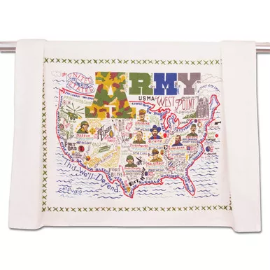 Army Dish Towel by Catstudio
