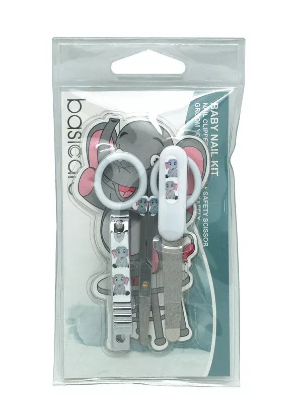 Baby Nail Kit 3 Piece Clipper File Scissors
