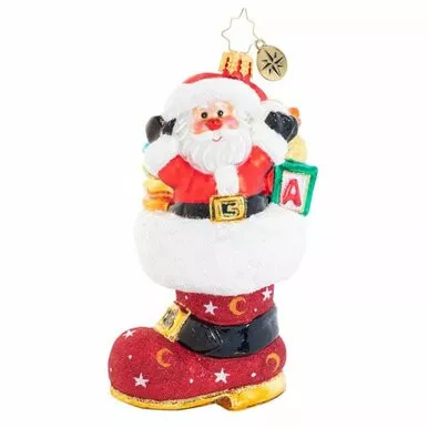 Baby's Got The Boot Of Loot Ornament by Christopher Radko