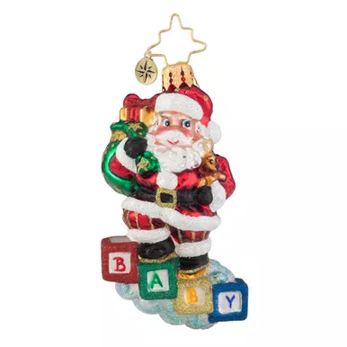 Baby Steps Gem Ornament by Christopher Radko