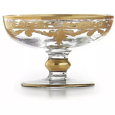 Baroque Gold Compote/Soap Dish - Arte Italica