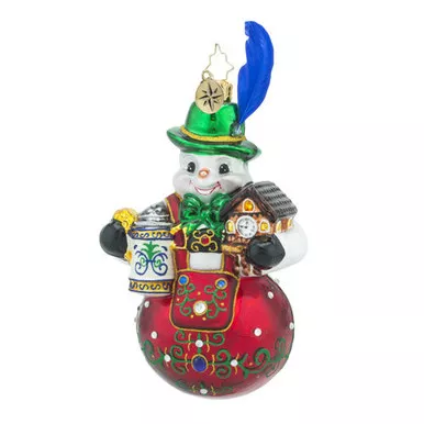 Bavarian Frost Ornament by Christopher Radko
