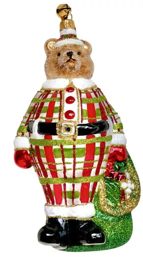 Beary Greetings Ornament by JingleNog
