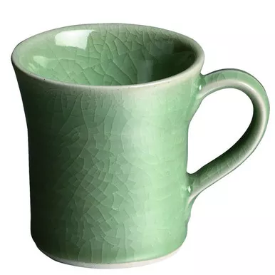 Belmont Celadon Mug by Simon Pearce