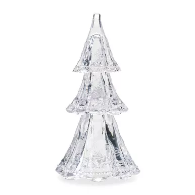 Berry & Thread 9" Small Tower Set of 3 Stackable Clear Trees by Juliska