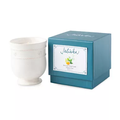 Berry & Thread Kitchen Whitewash Candle - Fragrant Herb by Juliska