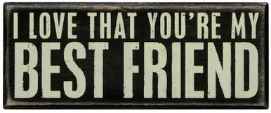 Best Friend Box Sign - Primitives by Kathy