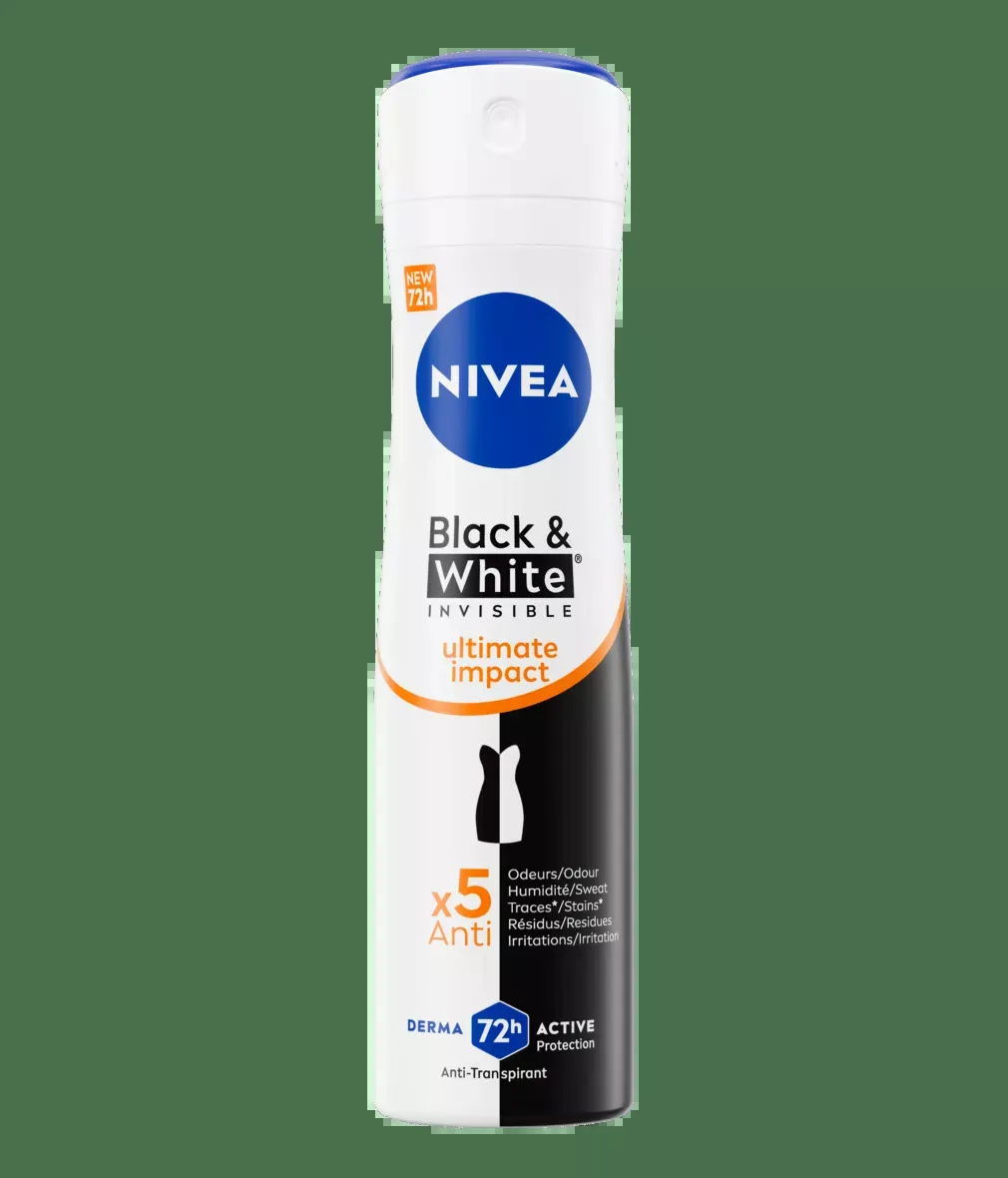 Black & White Invisible Ultimate Impact Anti-Transpirant Spray
