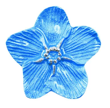 Blue Forget-Me-Not Charm by Mariposa