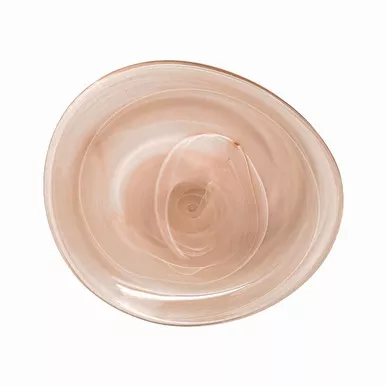Blush Alabaster Salad Plate by Mariposa