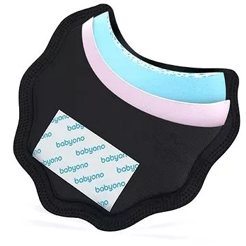 Breastfeeding pads black 24 pieces,