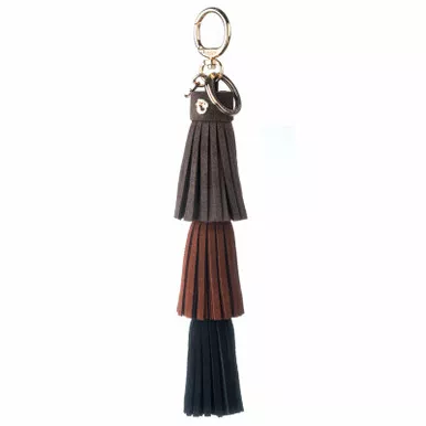 Brown & Black Triple Bag Charm by Spartina 449
