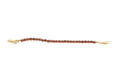Brown Goldstone Refined Beaded Link - Lenny & Eva