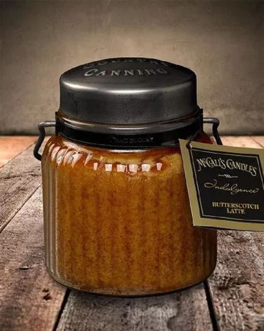 Butterscotch Latte 18 oz. McCall's Indulgence Jar Candle