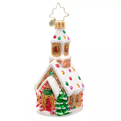 Candied Cathedral Little Gem Ornament by Christopher Radko