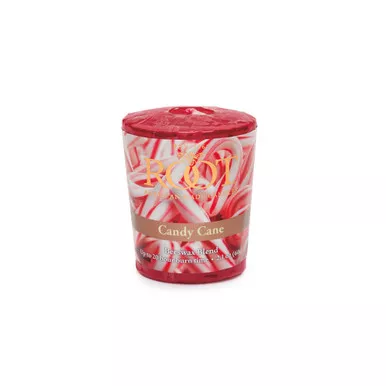 Candy Cane 20-Hour Beeswax Blend Votive Candle by Root