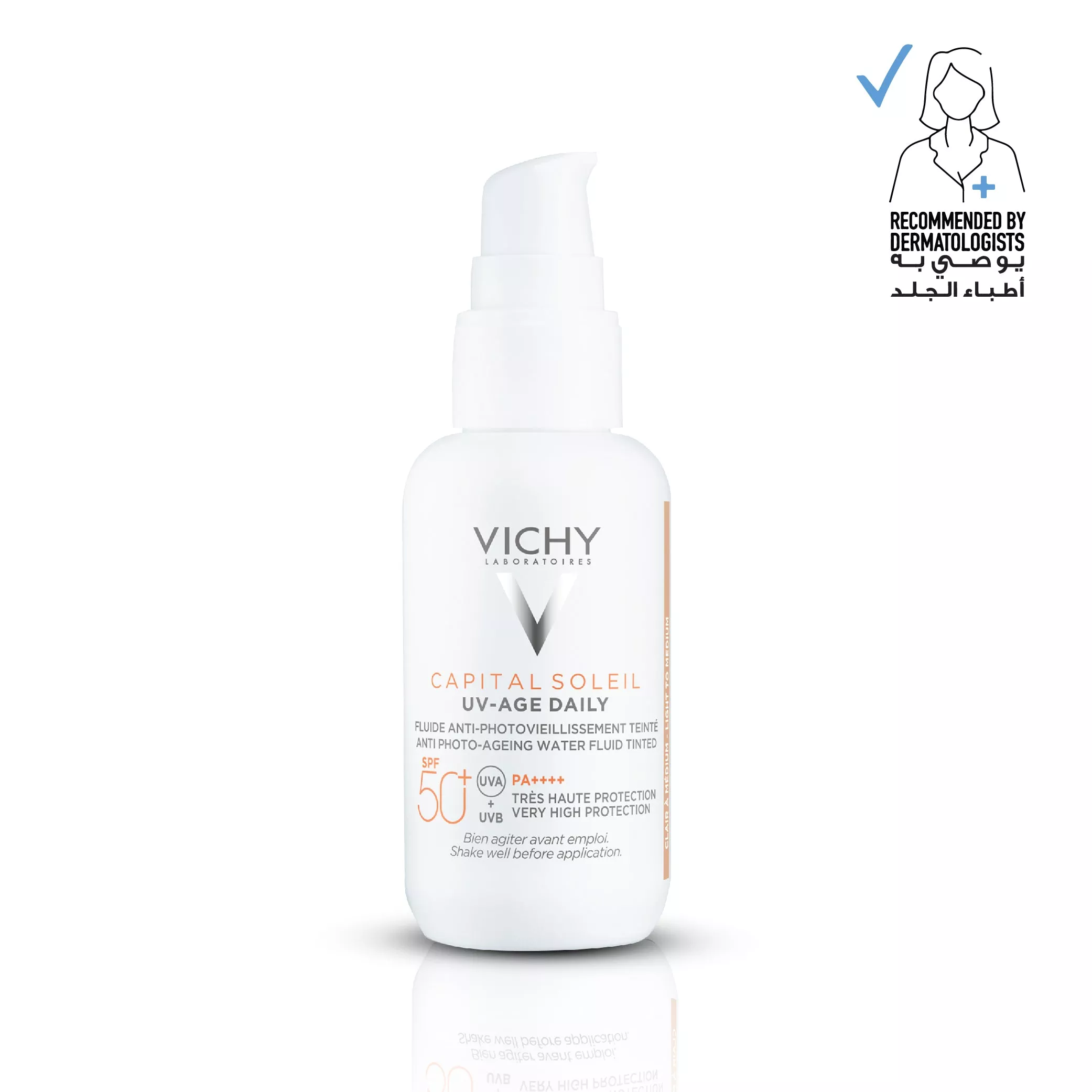 Capital Soleil UV - Age Tinted Anti Ageing Sunscreen SPF 50+ with Niacinamide