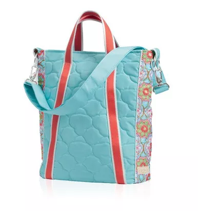 Casablanca Sky Blue Vertical Tote II