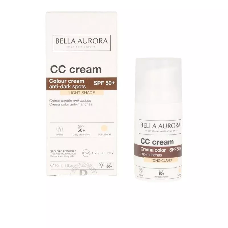 CC CREAM anti-dark spots SPF50+ light