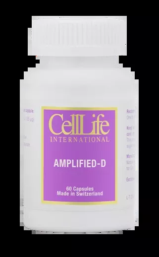 CellLife Amplified D 60 Capsules - Vitamins & Supplements