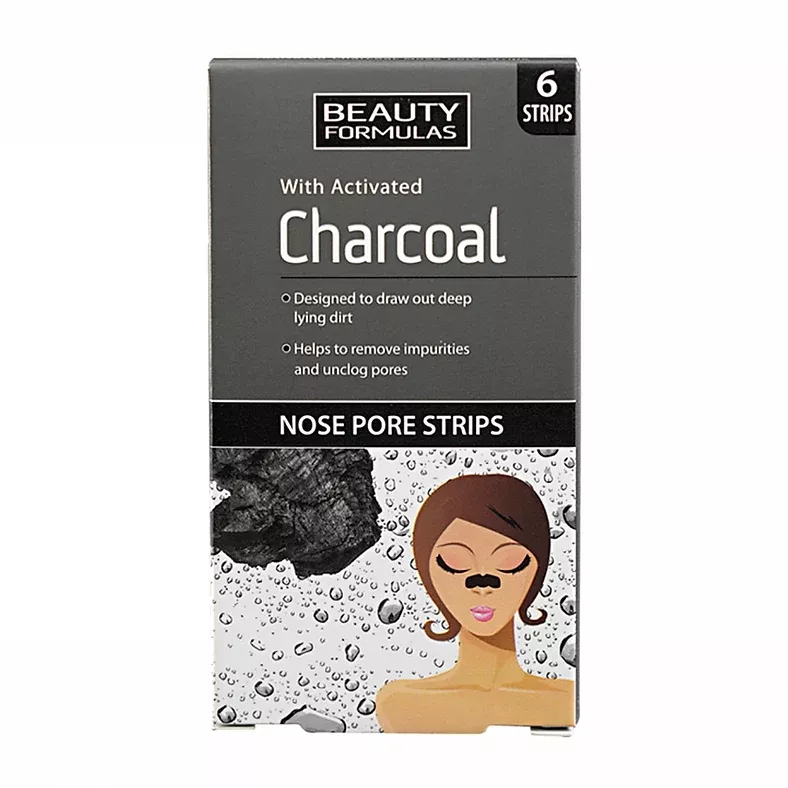 Charcoal Nose Pore Strips X6
