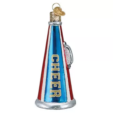 Cheer Megaphone Ornament by Old World Christmas