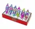 Christmas Brites 7" Tulips With Reflectors (Set of 6)