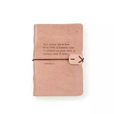 Cinderella Artisan Leather Journal by Sugarboo Designs