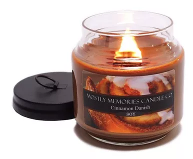 Cinnamon Danish Fireside Collection Candle