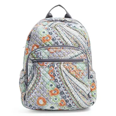 Citrus Paisley Campus Backpack by Vera Bradley