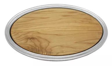 Classic Oval Maple Cheese Board by Mariposa